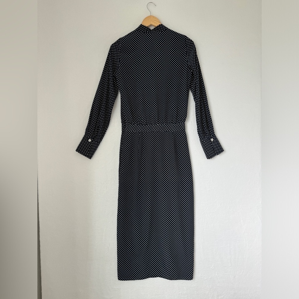 Alexis blue Noelle Polka-Dot Midi‎ Dress XS - Picture 2 of 13